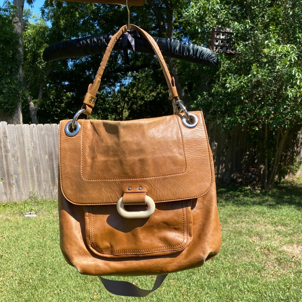 Orla Kiely leather bag